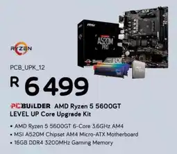 Computer Mania PCBuilder AMD Ryzen 5 5600GT Level Up Core Upgrade Kit offer