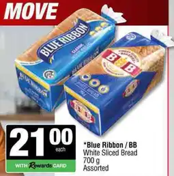 Spar Blue Ribbon/ BB White Sliced Bread Assorted offer