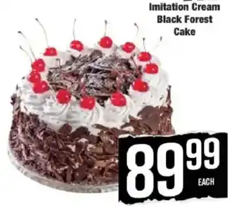 Boxer Imitation Cream Black Forest Cake offer