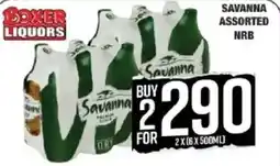 Boxer Savanna assorted nrb offer