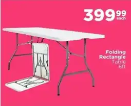 Check Star Folding Rectangle Table offer