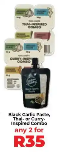 Food Lover's Market Black Garlic Paste, Thai or Curry Inspired Combo offer