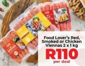 Food Lover's Market Food Lover's Red, Smoked or Chicken Viennas offer
