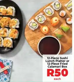Food Lover's Market Sushi Lunch Platter or Fried Calamari Box offer