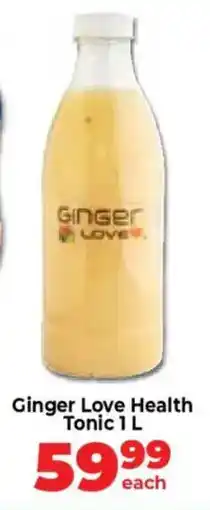 Food Lover's Market Ginger Love Health Tonic offer