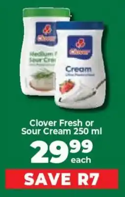 Food Lover's Market Clover Fresh or Sour Cream offer