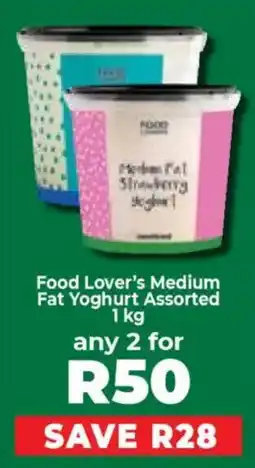 Food Lover's Market Food Lover's Medium Fat Yoghurt Assorted offer