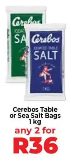 Food Lover's Market Cerebos Table or Sea Salt Bags offer