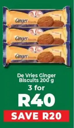 Food Lover's Market De Vries Ginger Biscuits offer
