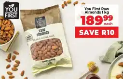Food Lover's Market You First Raw Almonds offer