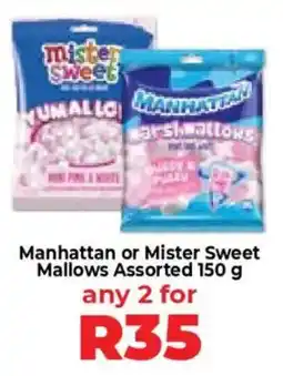 Food Lover's Market Manhattan or Mister Sweet Mallows Assorted offer