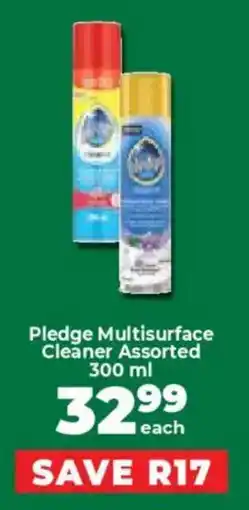 Food Lover's Market Pledge Multisurface Cleaner Assorted offer