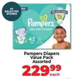 Food Lover's Market Pampers Diapers Value Pack Assorted offer