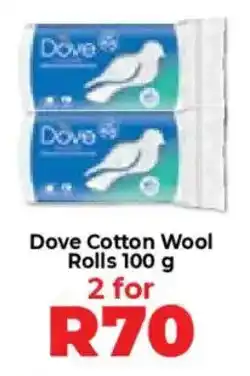Food Lover's Market Dove Cotton Wool Rolls offer