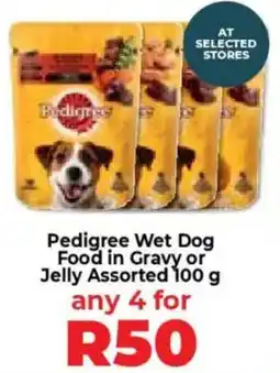 Food Lover's Market Pedigree Wet Dog Food in Gravy or Jelly Assorted offer