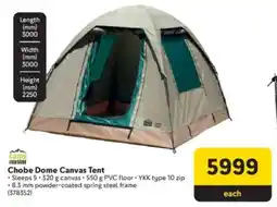 Makro Camp Master Chobe Dome Canvas Tent offer