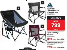 Makro GCI Outdoor Pod Rocker Camp Chair offer