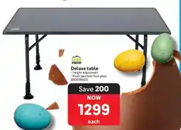 Makro Camp Master Deluxe Table offer