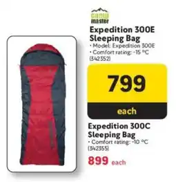 Makro Camp Master Expedition 300E Sleeping Bag offer