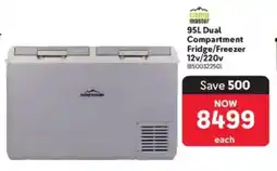 Makro Camp Master Dual Compartment Fridge/ Freezer 12v/ 220v offer