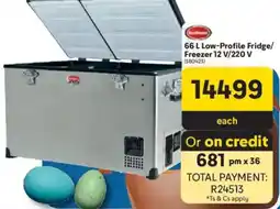 Makro SnoMaster Low-Profile Fridge/ Freezer 12 V/220 V offer