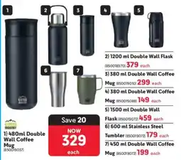 Makro Camp Master Double Wall Coffee Mug offer