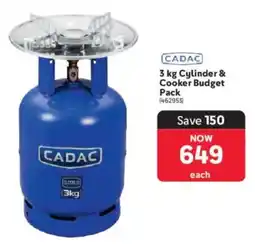 Makro Cadac Cylinder & Cooker Budget Pack offer