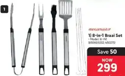 Makro Megamaster 8-in-1 Braai Set offer