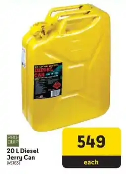 Makro Pro Quip Diesel Jerry Can offer