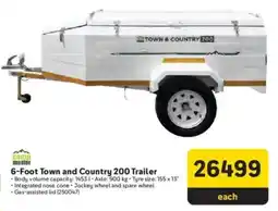 Makro Camp Master 6-Foot Town and Country 200 Trailer offer