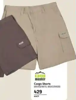 Makro Camp Master Cargo Shorts offer