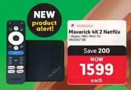 Makro Mediabox Maverick 4K 2 Netflix offer