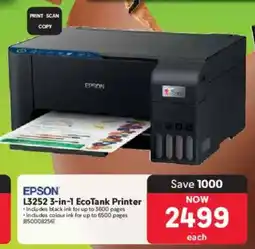Makro Epson L3252 3-in-1 EcoTank Printer offer