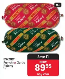 Makro Eskort French or Garlic Polony offer
