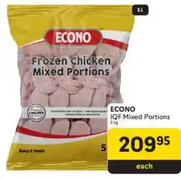 Makro Econo IQF Mixed Portions offer