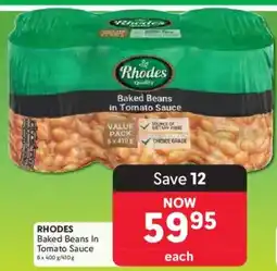 Makro Rhodes Baked Beans In Tomato Sauce offer