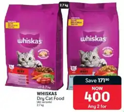 Makro Whiskas Dry Cat Food offer