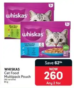 Makro Whiskas Cat Food Multipack Pouch offer