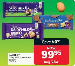 Makro Cadbury Dairy Milk Chocolate offer