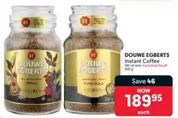 Makro Douwe Egberts Instant Coffee offer