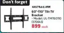 Makro Ultra-link 60"-110" Tilt TV Bracket offer
