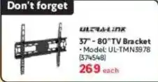 Makro Ultra-link 37"-80" TV Bracket offer