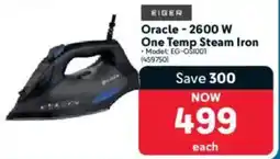 Makro Eiger Oracle 2600 W One Temp Steam Iron offer