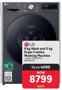 Makro LG Wash and Dryer Combo Washing Machine offer