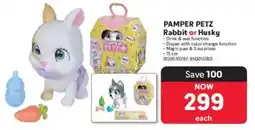 Makro Pamper Petz Rabbit or Husky offer