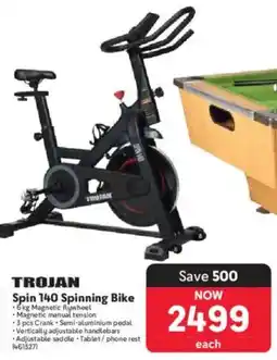 Makro Trojan Spin 140 Spinning Bike offer