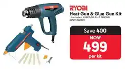 Makro Ryobi Heat Gun & Glue Gun Kit offer