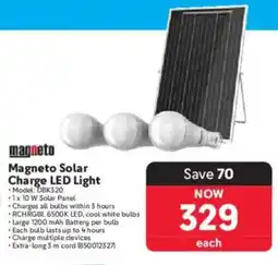 Makro Magneto Solar Charge LED Light offer