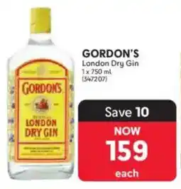 Makro Gordon's London Dry Gin offer