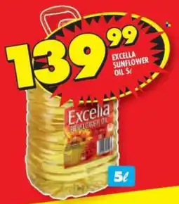 Shoprite Excella sunflower oil offer
